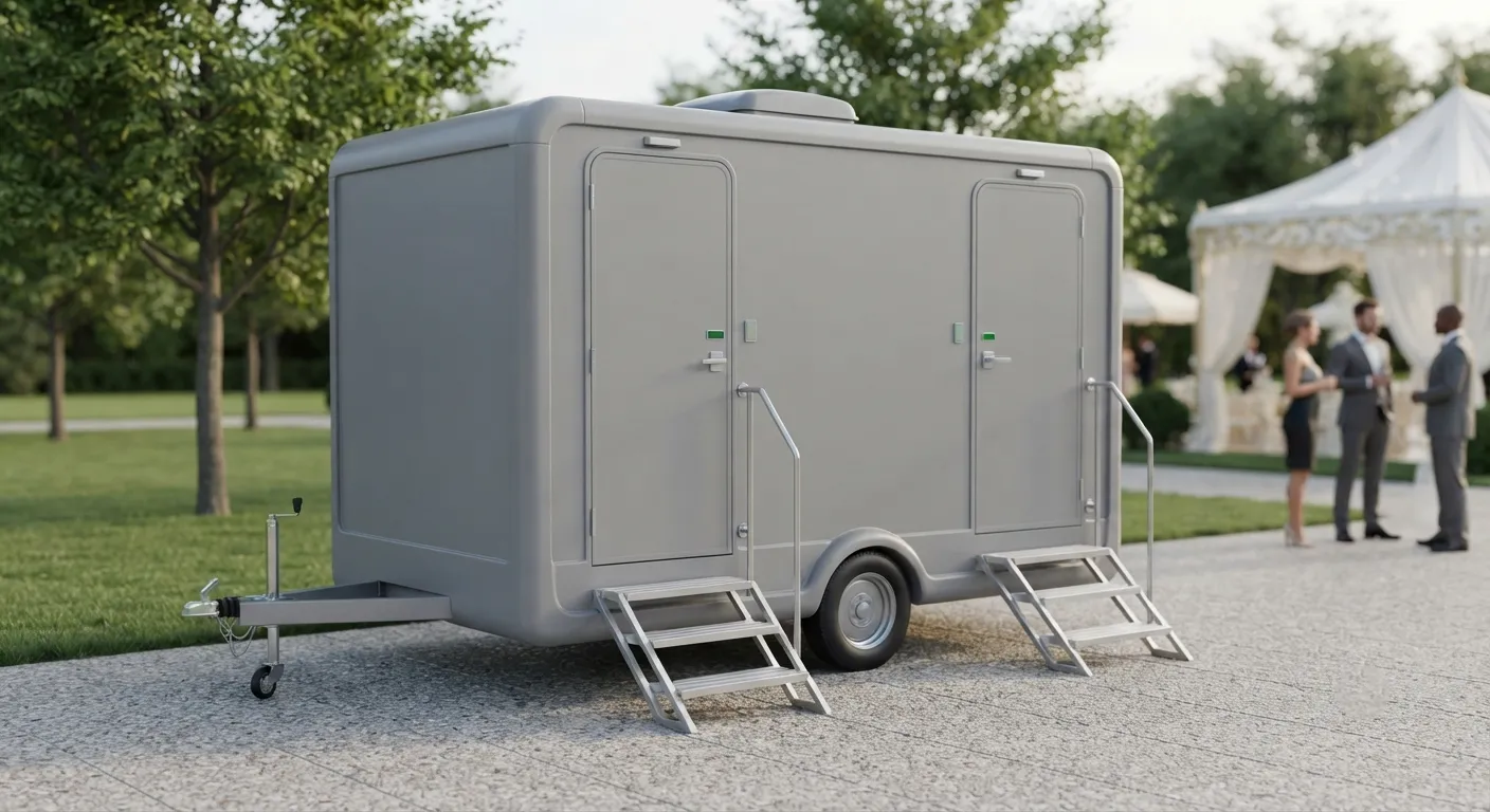 2 Stall Restroom Trailer in Lawton, OK