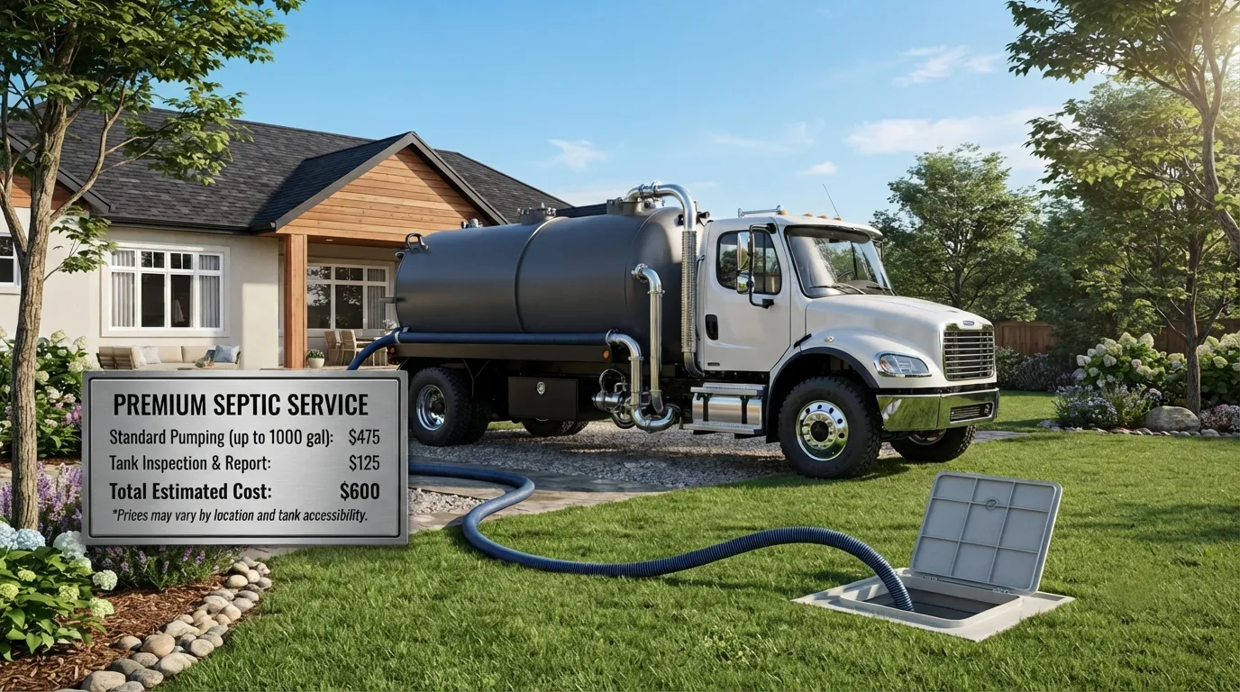 Septic Tank Pumping Cost in Lawton, OK